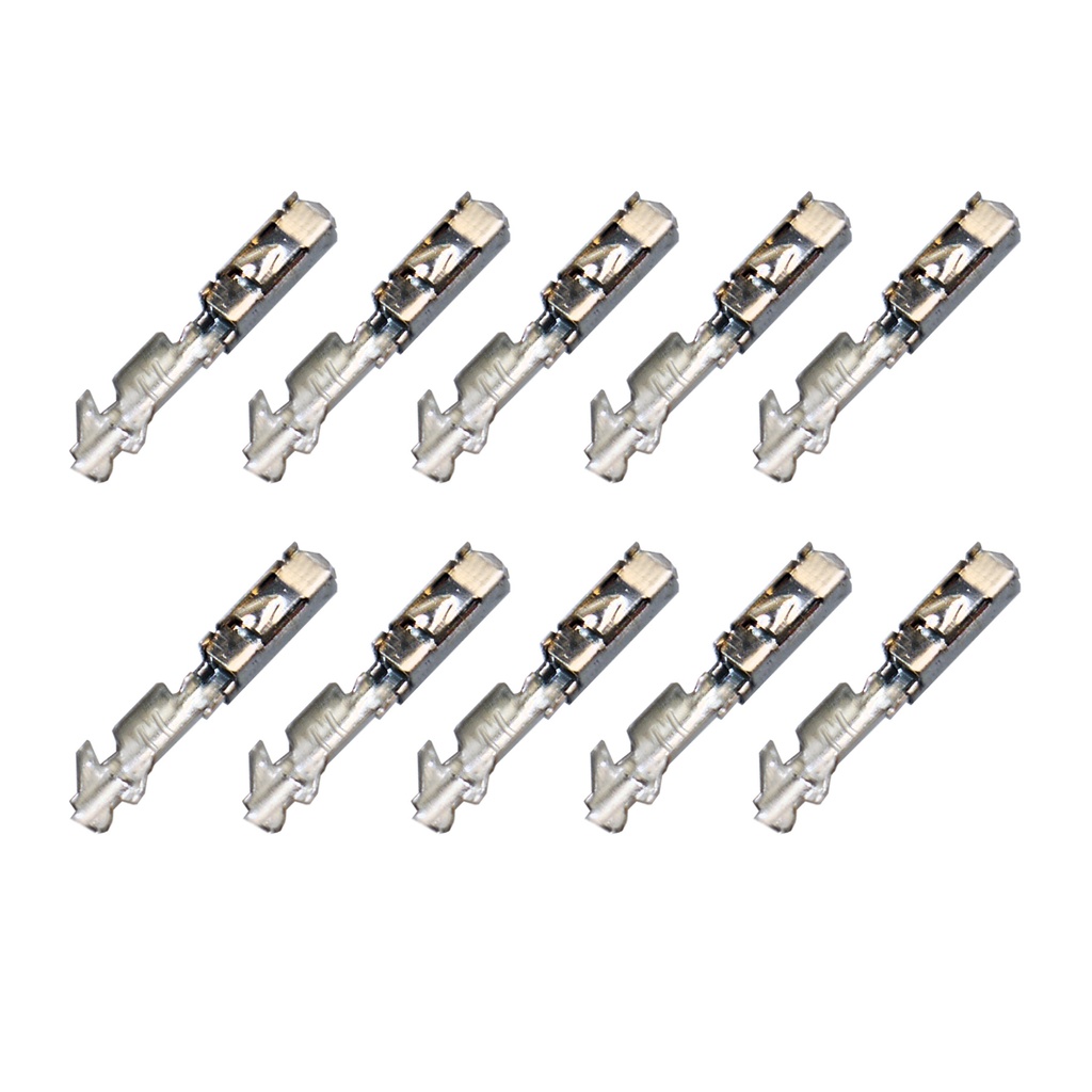 [33-0471-10] 10x MQS Quadlock Buchse Stecker Crimp Kontakt 0,25²-0,35² Fakra passt zu VW BMW