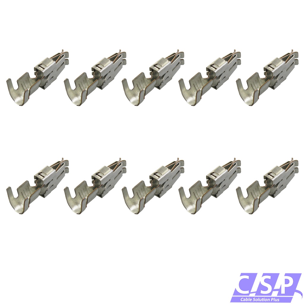 [33-2089] 10x SPT / AFK Standard Power Timer VW 906966.01 Pin Crimp Kontakt 2,50²-4,00²