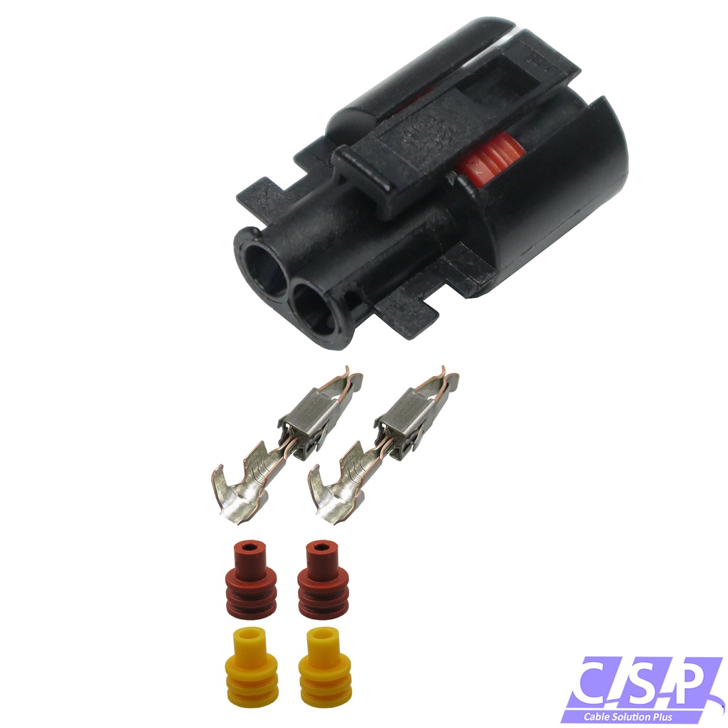[33-2094] Reparatursatz Stecker 2-pol Dosierpumpe passt zu Webasto 9024074A alt. 67477A