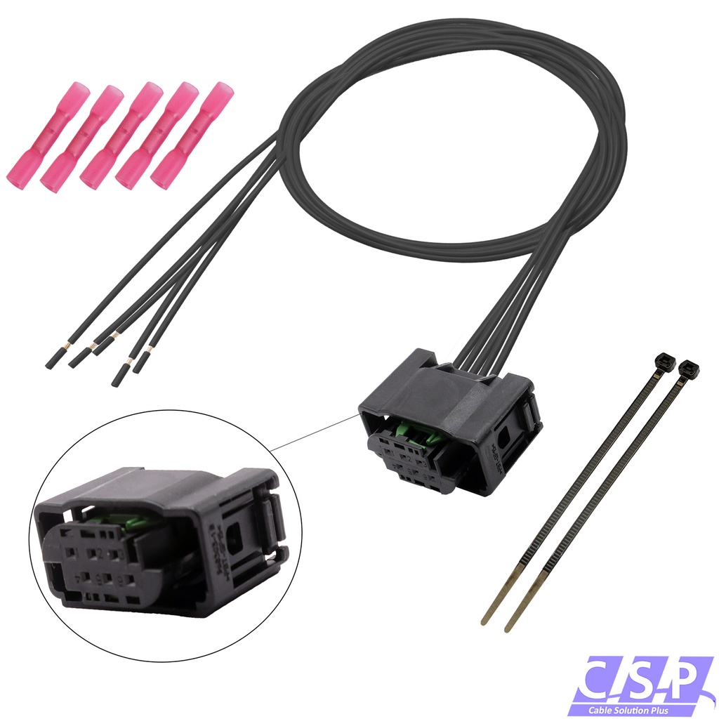 [33-2095] Reparatursatz Stecker 6-pol. passt zu Smart fortwo 451 MHD Starter Lichtmaschine
