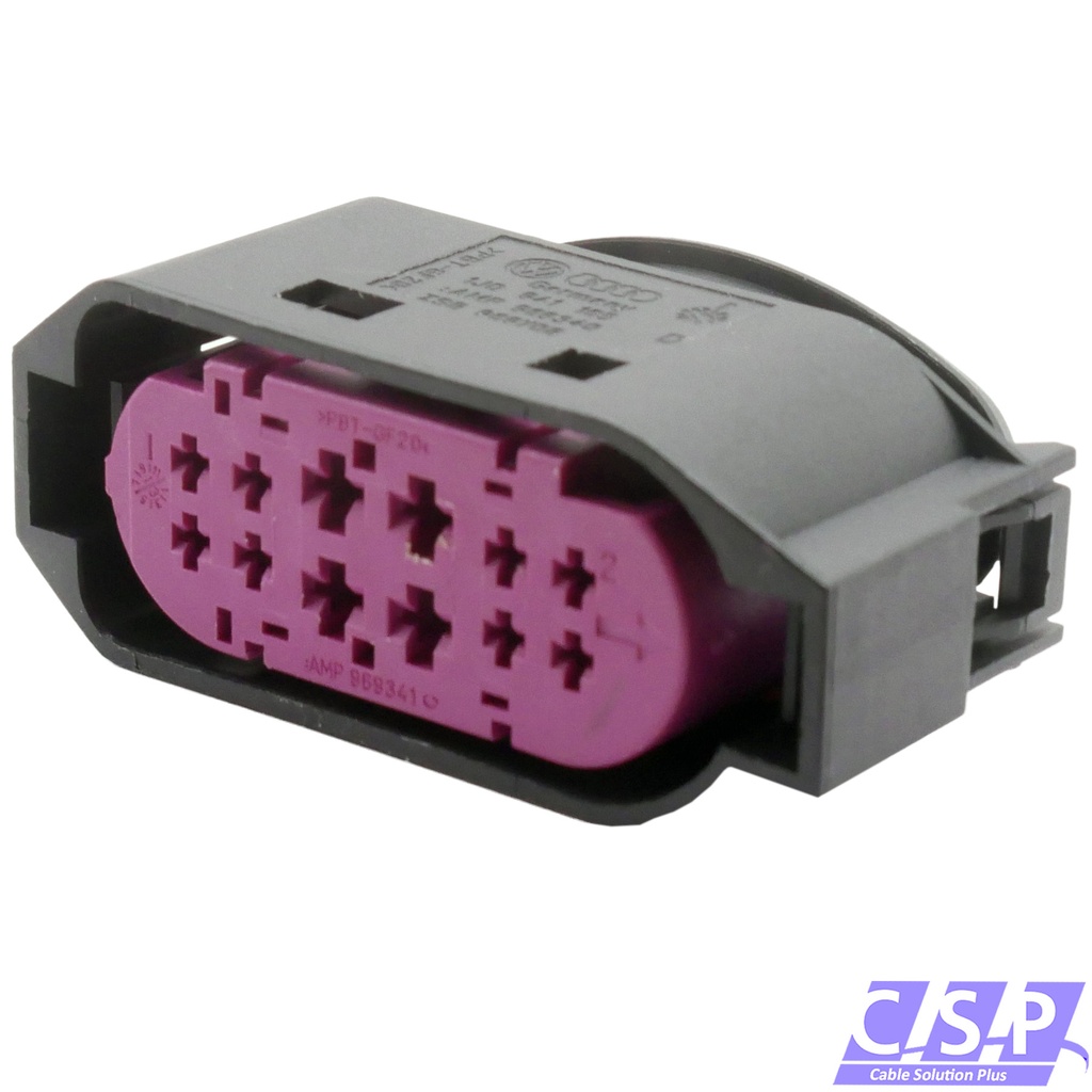 [33-2103] Stecker 1J0941165 Umrüstung Halogen Xenon Scheinwerfer passt zu VW Golf 5 Touran