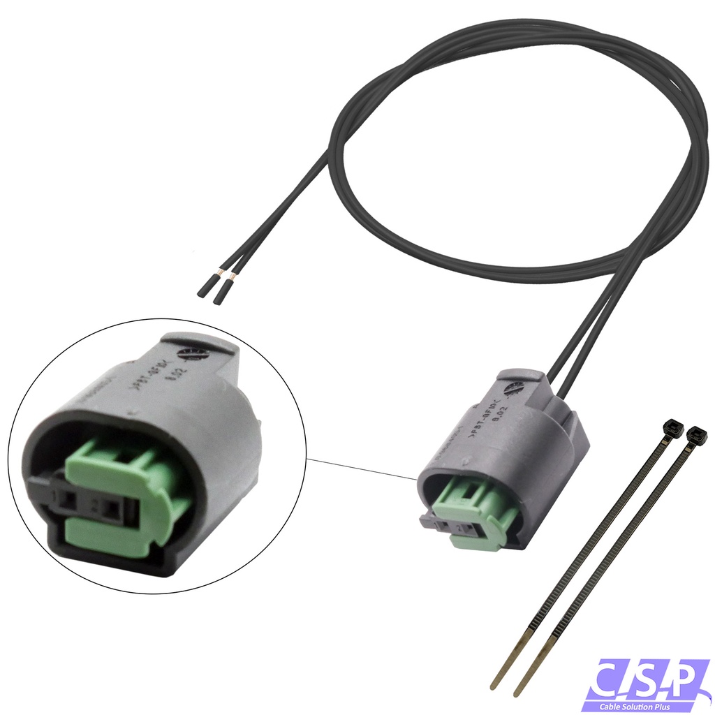 [33-2114] Kabelsatz Stecker 2-pol. komp. Webasto 1318966A Dosierpumpe DP41, DP42, EVO4/5