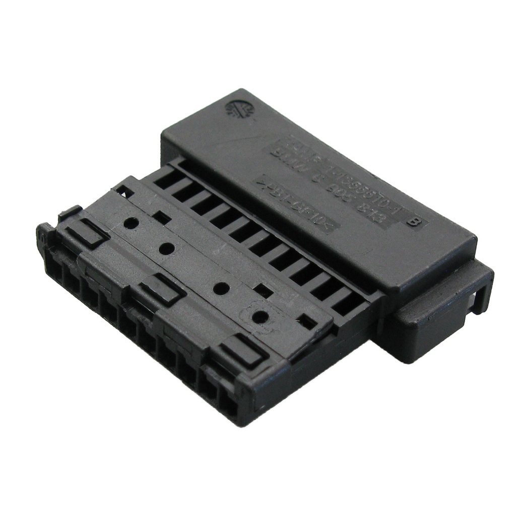 [33-0838] Steckverbinder MQS 10-polig kompatibel zu BMW 69058139, AMP 1-1355510-1, Stift, Male
