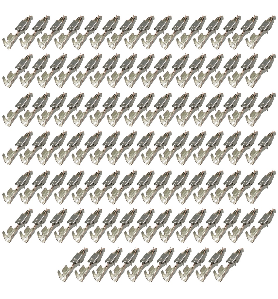 [33-0444-100] 100x Junior Power Timer JPT Buchsenkontakt 1,0²-2,5² VW 903 353.04 N 903353.04, 927768-3