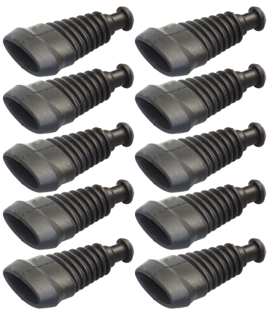 [33-0195-10] 10x Superseal Gummitülle 5-pol. Knickschutz Tülle KFZ LKW Motorrad Quad Elektrik
