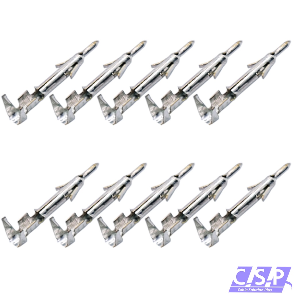[33-2170] 10x Kontakt Crimp Stift der Serie Mini-Universal-MATE-N-LOK 0,30mm²-0,89mm², Pin