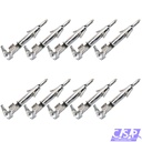 10x Kontakt Crimp Stift der Serie Mini-Universal-MATE-N-LOK 0,50mm²-1,39mm², Pin