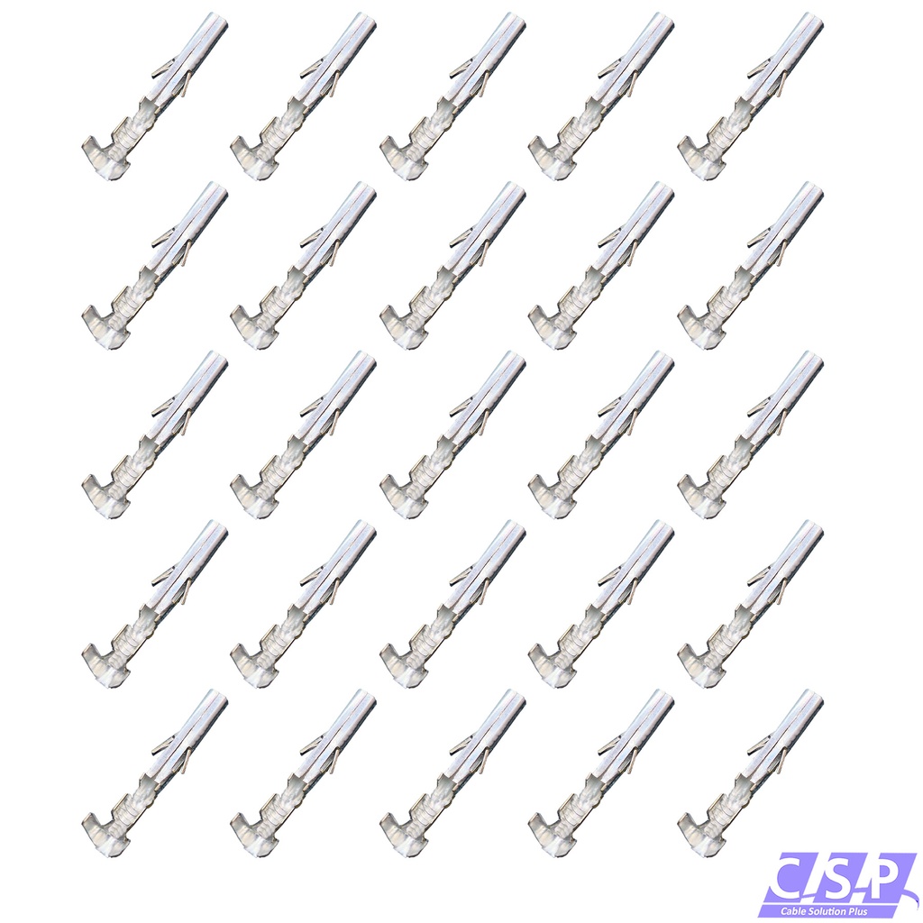 [33-2190-025] 25x Kontakt Molex Buchse 39-00-0038. 39-00-0039 Mini-Fit Jr. AWG18-24 Crimp Pin