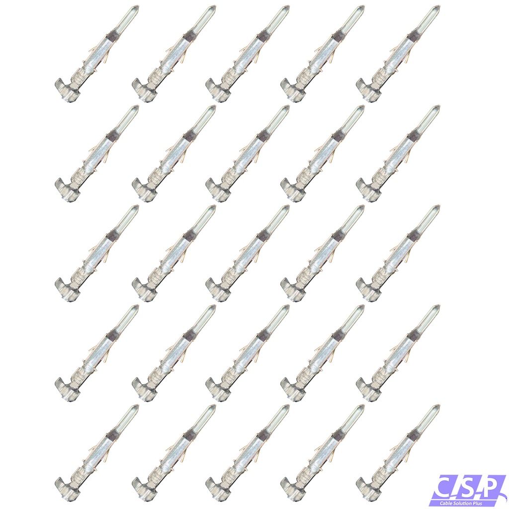 [33-2191-025] 25x Kontakt Molex Stift 39-00-0040. 39-00-0041 Mini-Fit Jr. AWG18-24 Crimp Pin