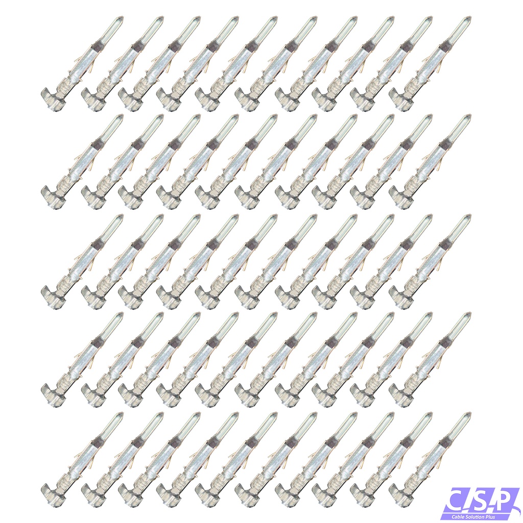 [33-2191-050] 50x Kontakt Molex Stift 39-00-0040. 39-00-0041 Mini-Fit Jr. AWG18-24 Crimp Pin