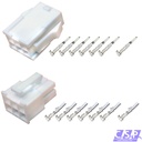 Set 8-polig Molex Mini-Fit Jr. Buchse 39-01-2085   Stift 39-01-2086, 5557, 5559