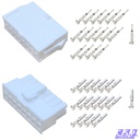 Set 16-polig Molex Mini-Fit Jr. Buchse 39-01-2165   Stift 39-01-2166, 5557, 5559