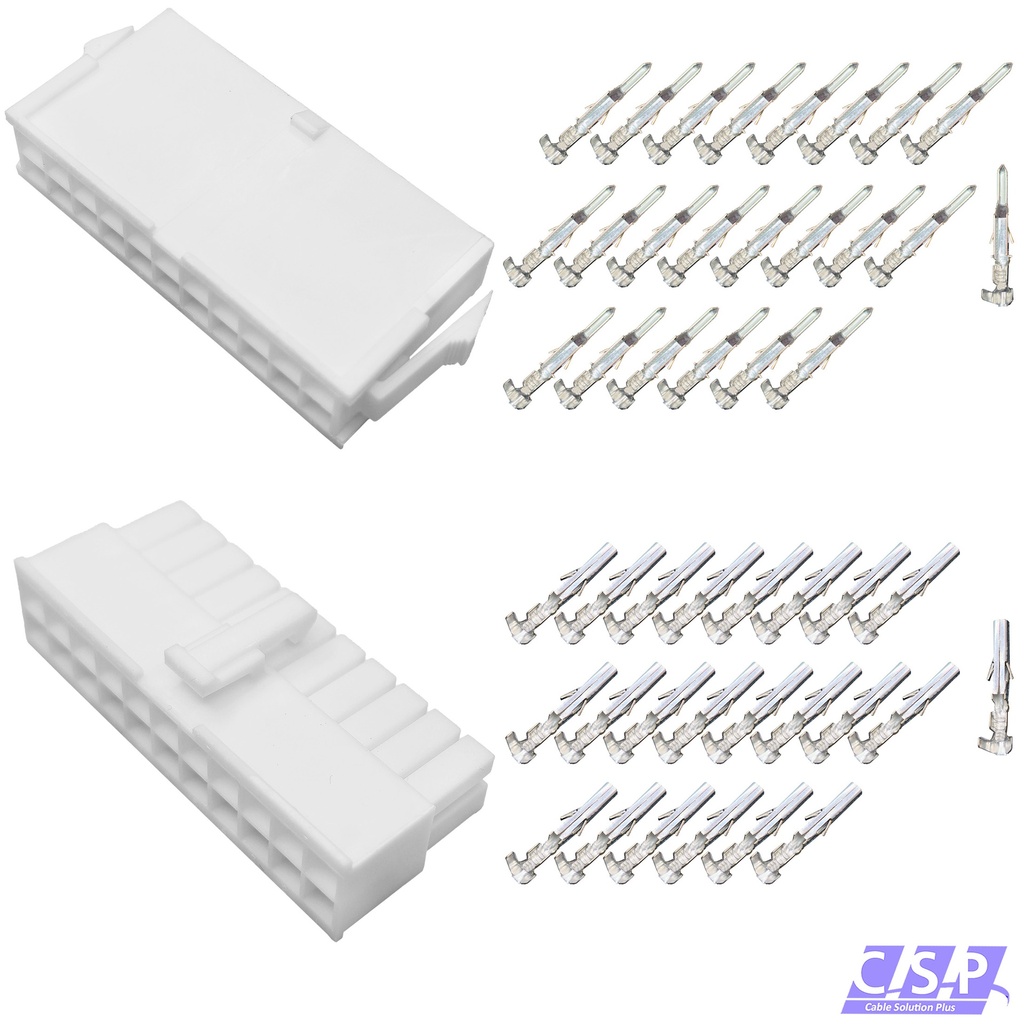 [33-2188] Set 22-polig Molex Mini-Fit Jr. Buchse 39-01-2225   Stift 39-01-2226, 5557, 5559
