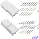 Set 22-polig Molex Mini-Fit Jr. Buchse 39-01-2225   Stift 39-01-2226, 5557, 5559