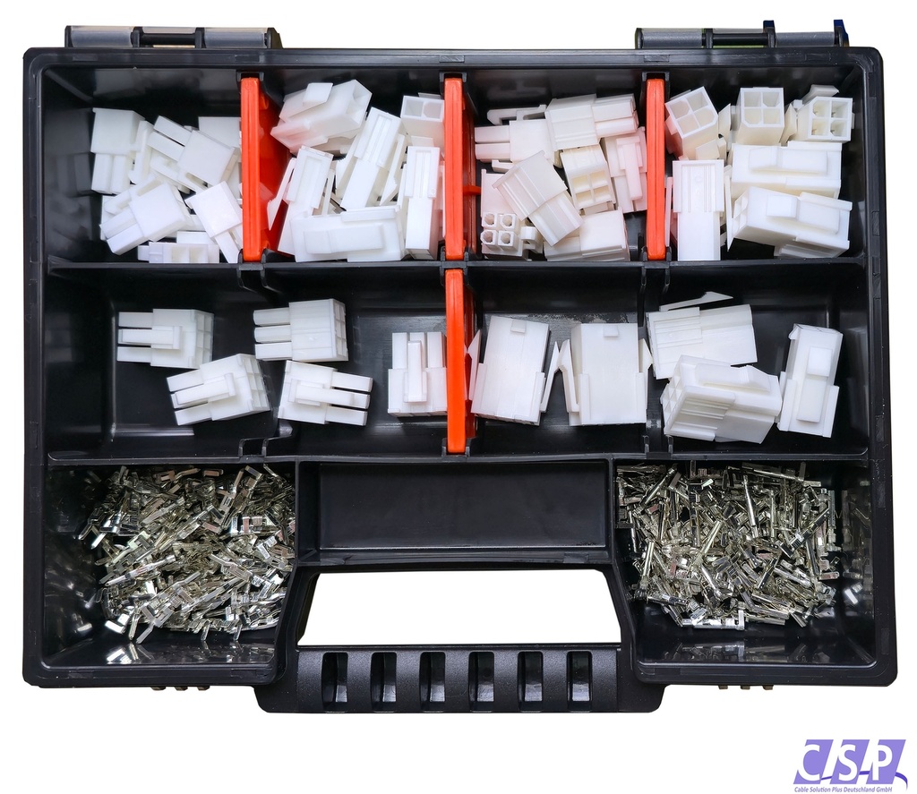[33-2193-SK] Molex Mini-Fit Stecker Set Sortiment in 2-, 4-, 6-pol, Kontakte, z.B. Licht, LED