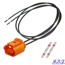 Reparatursatz Kabelsatz Stecker 2-pol. passt zu VW 1J0973702C / 1J0 973 702C