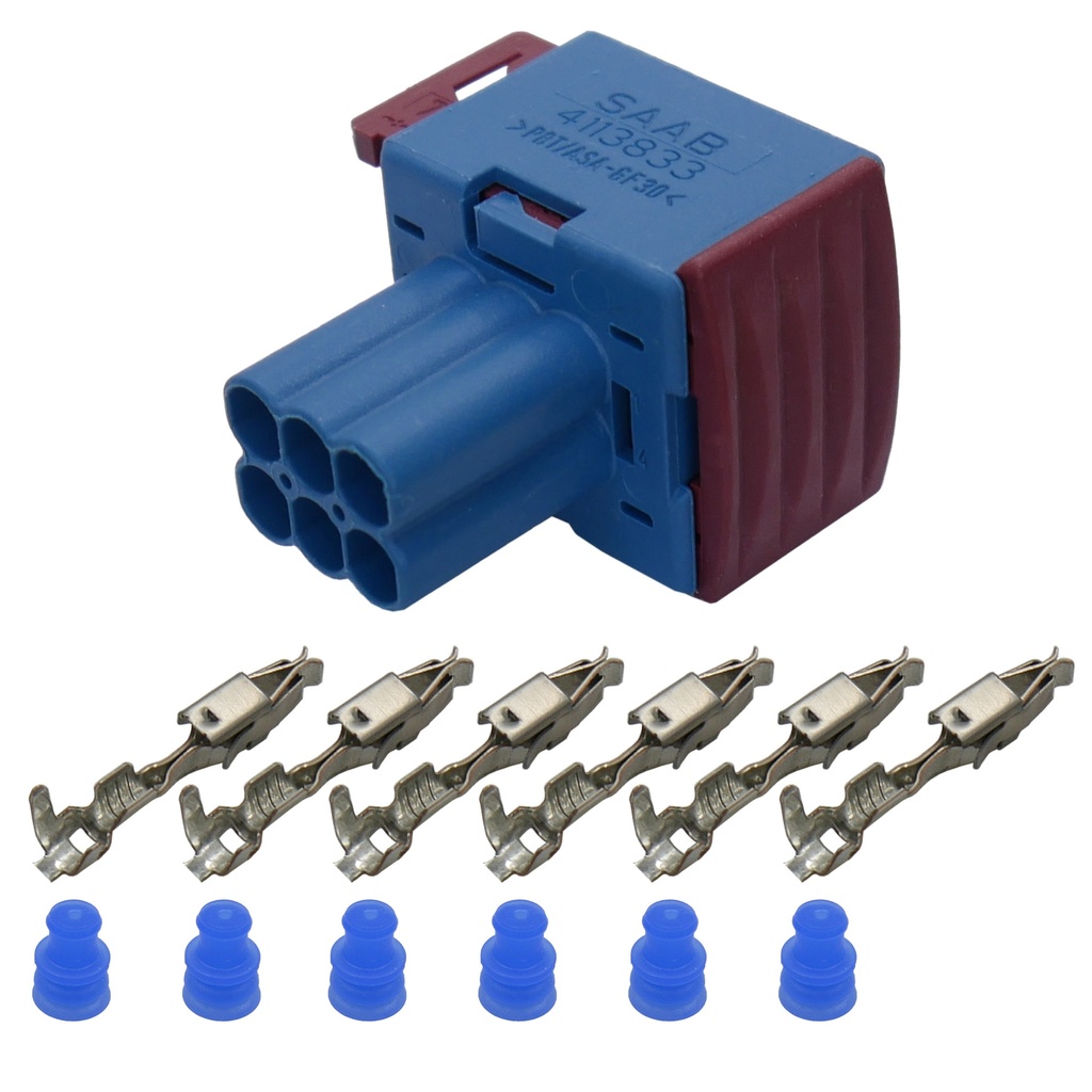 [33-2236] Reparatursatz JPT Timer Stecker Buchse 6-polig kompatibel mit SAAB 4113833
