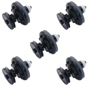 5x Türverkleidung Befestigung Clips kompatibel VW 6Q0868243 Golf, Polo, etc.