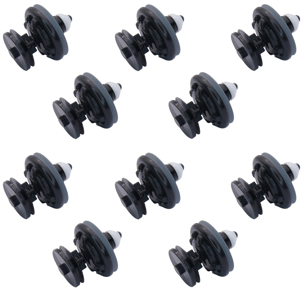 [33-2238-10] 10x Türverkleidung Befestigung Clips kompatibel VW 6Q0868243 Golf, Polo, etc.