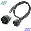 Kabelsatz Buchse Stecker 4-polig FLRY 1,50² passt zu VW 1H0973734, 1H0 973 734 Scheinwerfer