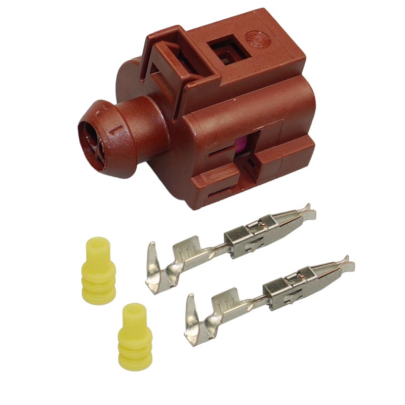 [33-0273] 1J0 973 702A, 2-polig, Reparatursatz, Buchsengehäuse, Kontakt, Seal für VW AUDI