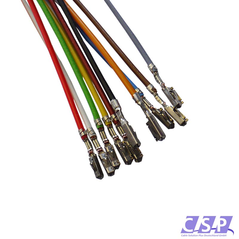 [33-0163-B] MQS Quadlock Kontakt Buchse, konfektioniert 150mm, FLRY 0,50mm², 10er Set