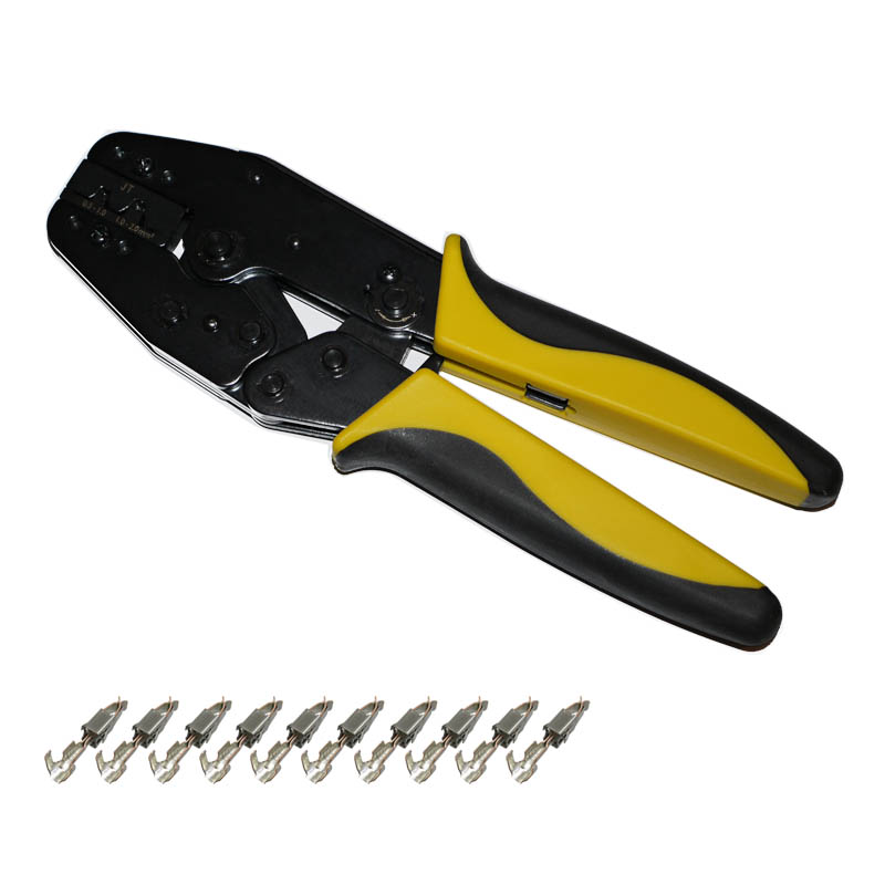 [33-0482] JPT Crimpzange für ungedichtete Stift- und Buchsenkontakte für 0,50mm²-2,00mm², Junior Power Timer