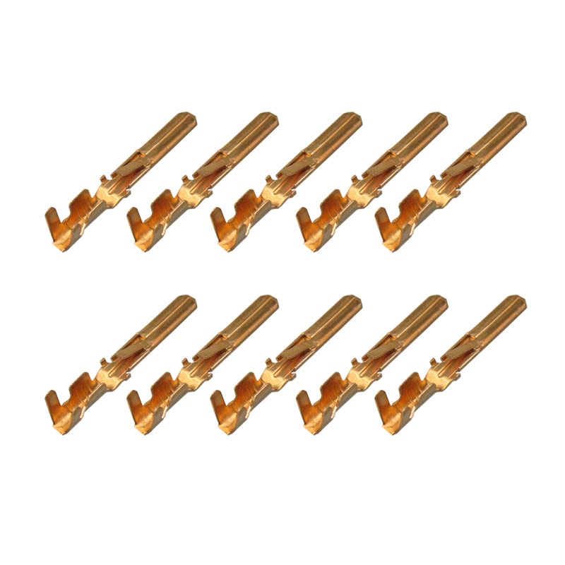 [33-0470] JPT Kontakt Pin, Flachstecker, 0,50mm²-1,00mm², im 10er Set Junior Power Timer