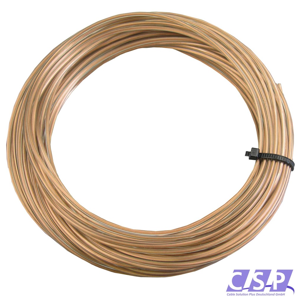 [33-0557] Fahrradkabel, Fahrradleitung, Lichtleitung, LIY, 1-adrig, 0,40mm², Ring a 5m