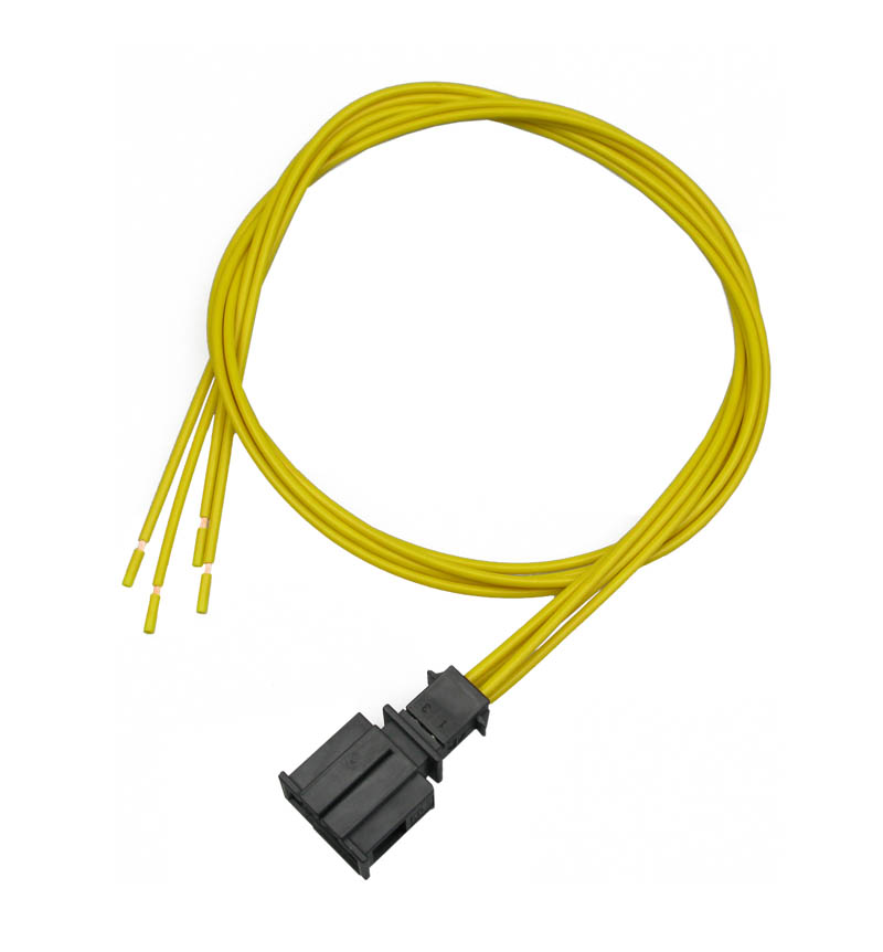 [33-0484] 3B0 972 732, 4-poliger konfektionierter Reparatursatz Stiftgehäuse, FLRY 1,00mm²