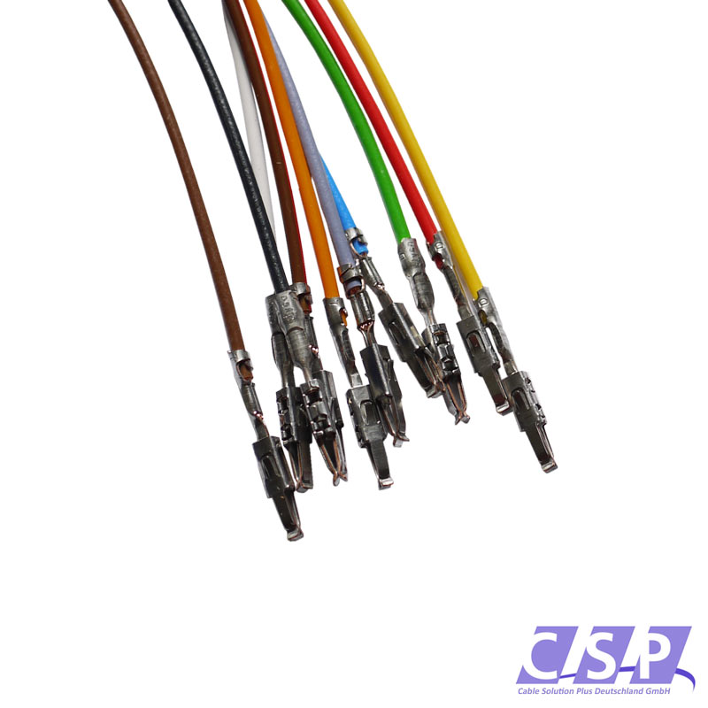[33-0566-B] Mini ISO Kontakt Buchse Mirco Timer II konfektioniert 150mm, FLRY 0,50mm², 10er Set
