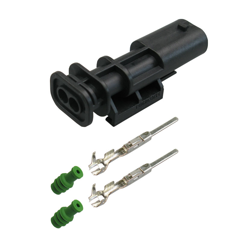 [33-0600] 5Q0 973 802, MCON Reparatursatz, 2-poliges Stiftgehäuse, mit Kontakten und Seals