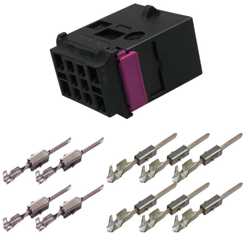 [33-0623] Reparatursatz Stecker 10-polig, Steckverbinder passt zu VW 1J0937743