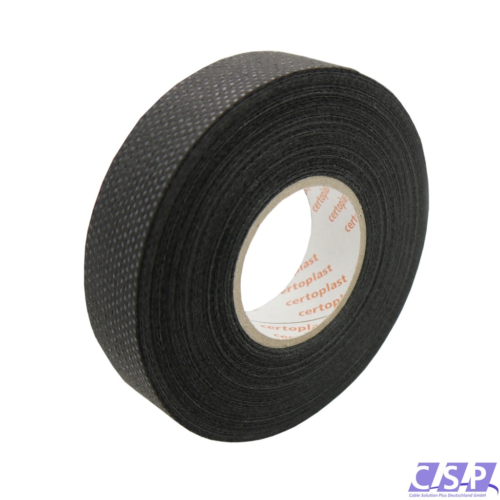 [33-0179] Tape Klebeband Gewebeband Vlies 19mm x 25m Tapeband Isolierband KFZ PKW Elektro Industrie
