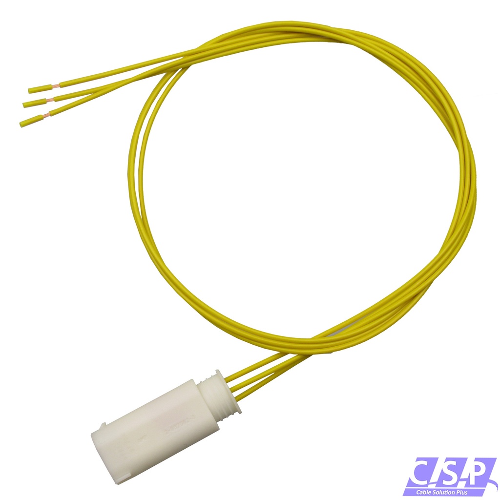 [33-0757] Reparaturset Kabel 3-pol. Navi GPS Stecker 2-967082-3 Motorrad kompatibel zu BMW