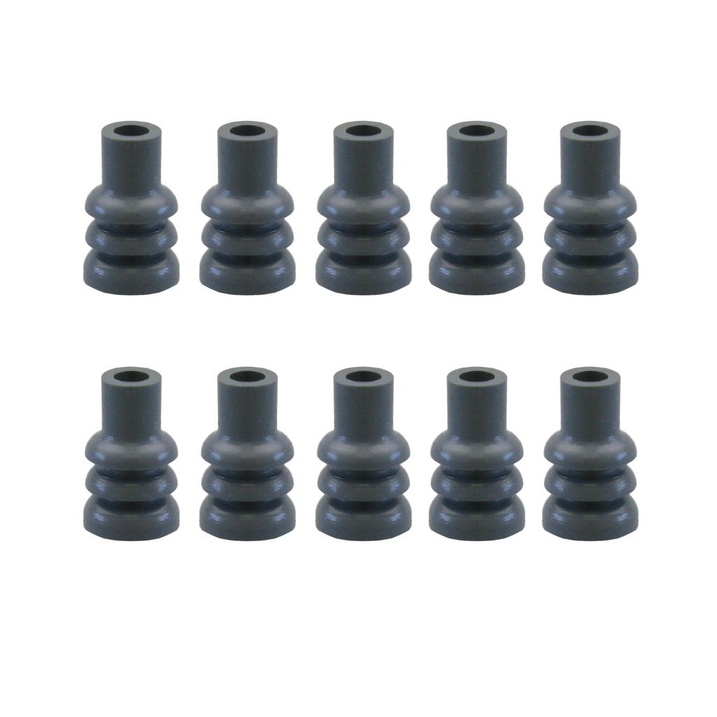 [33-0763] 10x Seal grau f. Kontakte der Econoseal 070 Serie LKW AUTO Motorrad Industrie