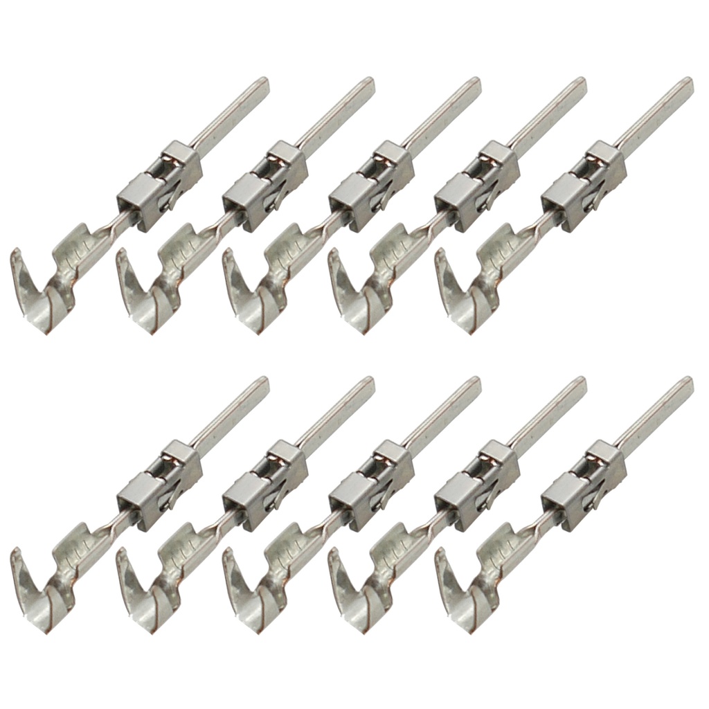 [33-0772] 10x Micro Timer II gedichtet Stift Kontakt Pin 0,50mm² - 1,00mm² kompatibel mit VW 103361.02 N 103 361.02