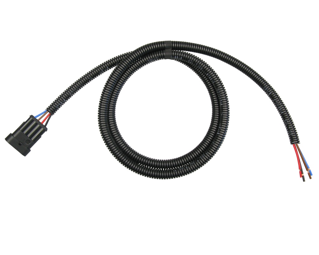 [33-0902] Superseal 4-polig konfektioniertes Stiftgehäuse, 1500mm, Leitung FLRY 1,50mm², Wellrohr