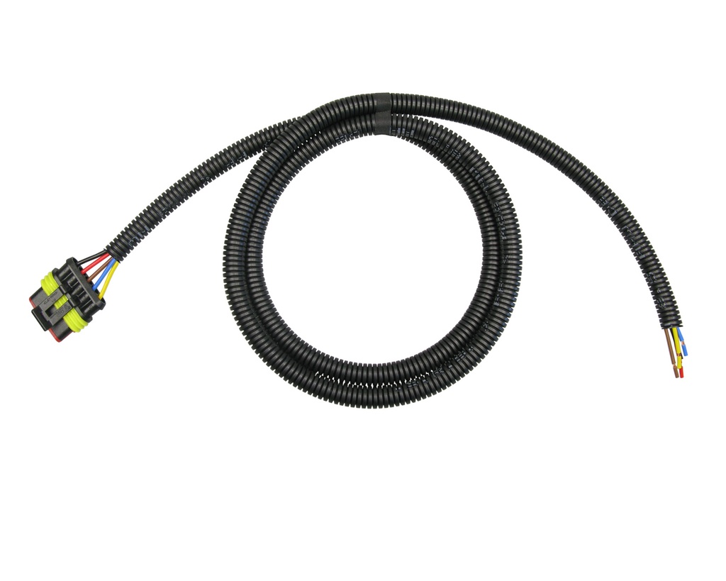 [33-0908] Superseal 5-polig konfektioniertes Buchsengehäuse, 1500mm, Leitung FLRY 1,50mm², Wellrohr