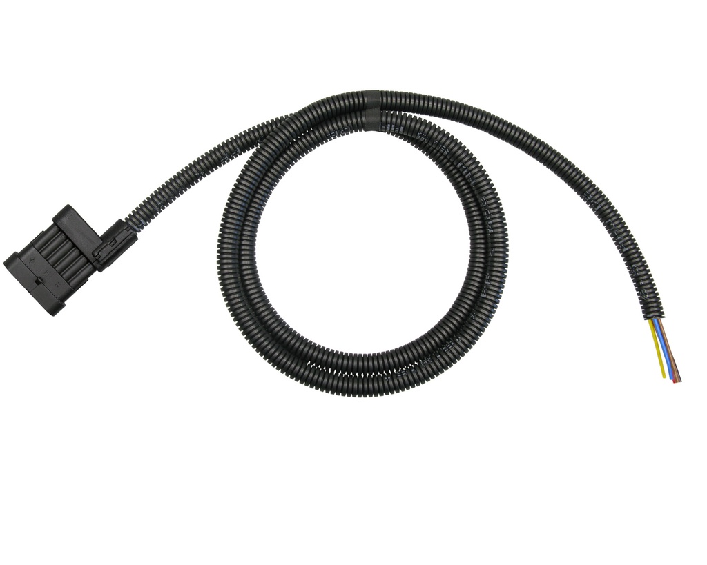 [33-0915] Superseal 6-polig konfektioniertes Stiftgehäuse, 1500mm, Leitung FLRY 1,50mm², Wellrohr und Clip