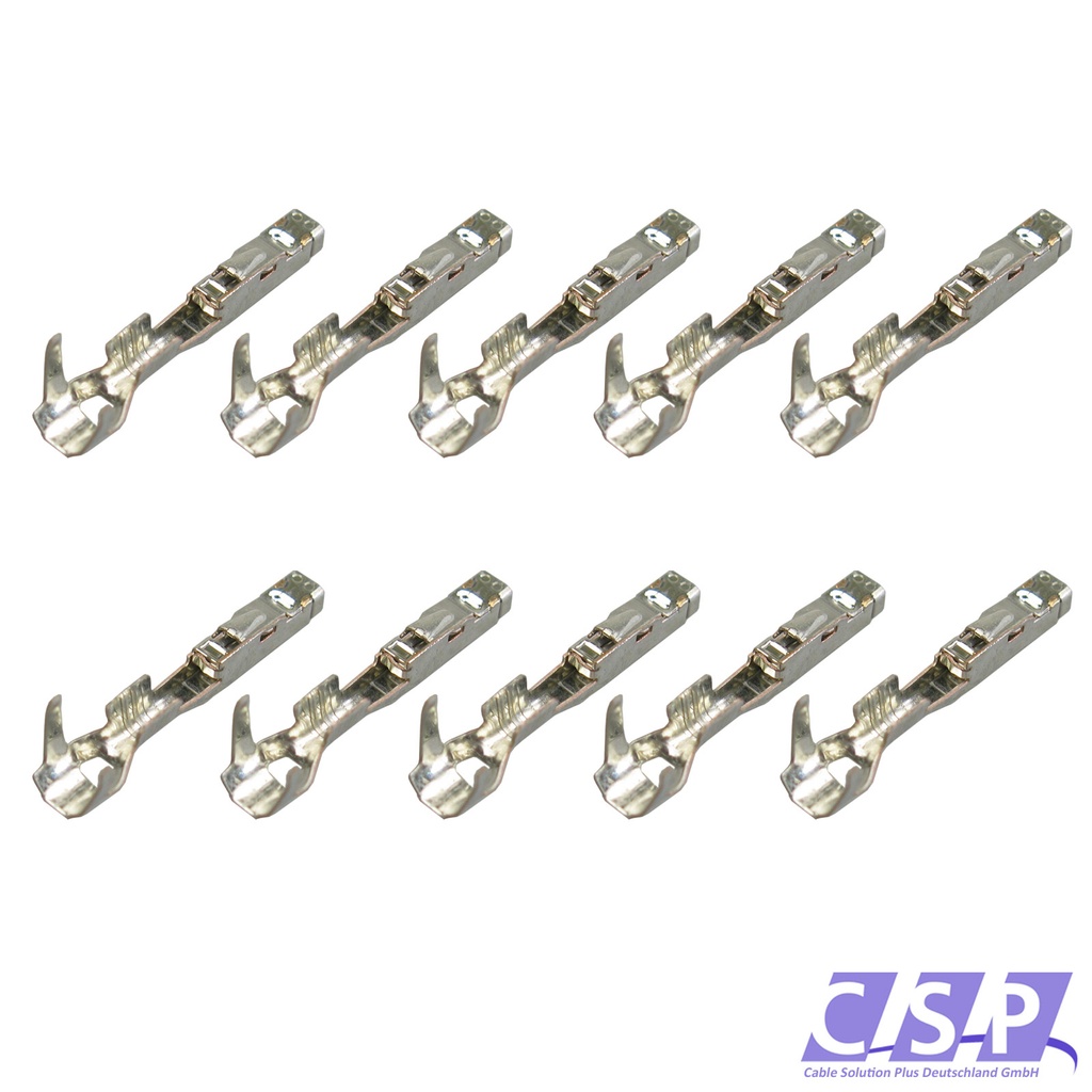 [33-0821] 10x MCON 1,2 LL Kontakt Stecker Crimp Buchse 0,50mm²-0,75mm² 1452668 gedichtet