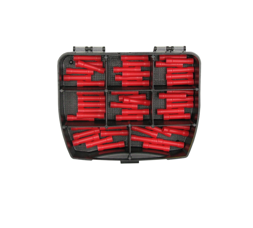 [33-1031-SK] Stoßverbinder 50 Stück 0,50-1,50²  Quetschverbinder Industrie Auto KFZ LKW Box 21